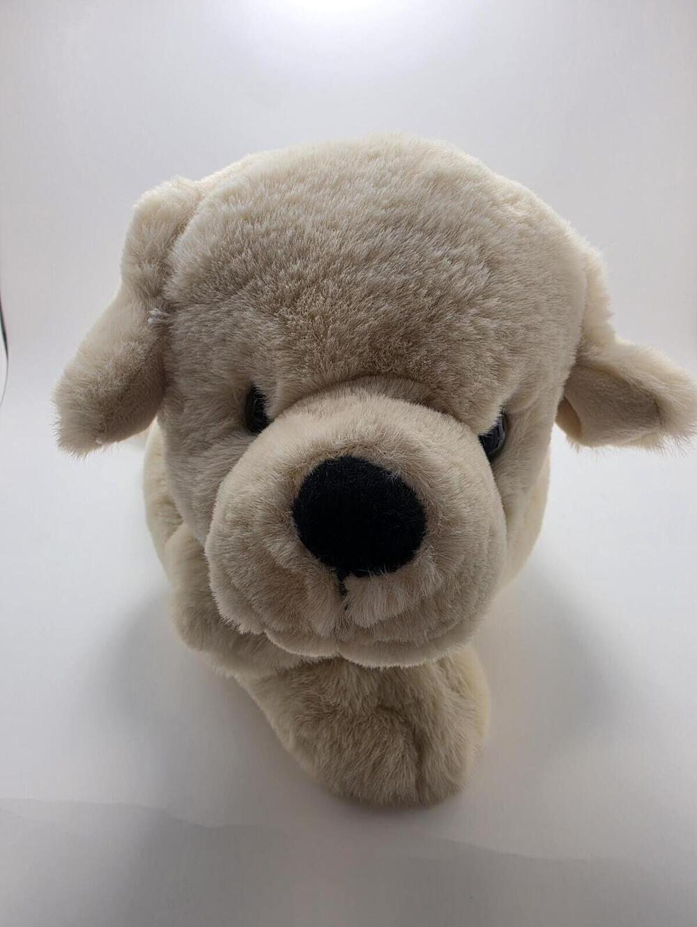 Hugs and Cuddles Calmings Weighted Plush Yellow Lab (18 inch 2 pounds)